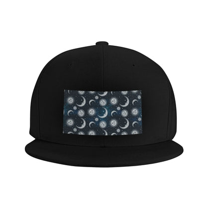 Celestial Mystic Sun Moon Snapback Cap