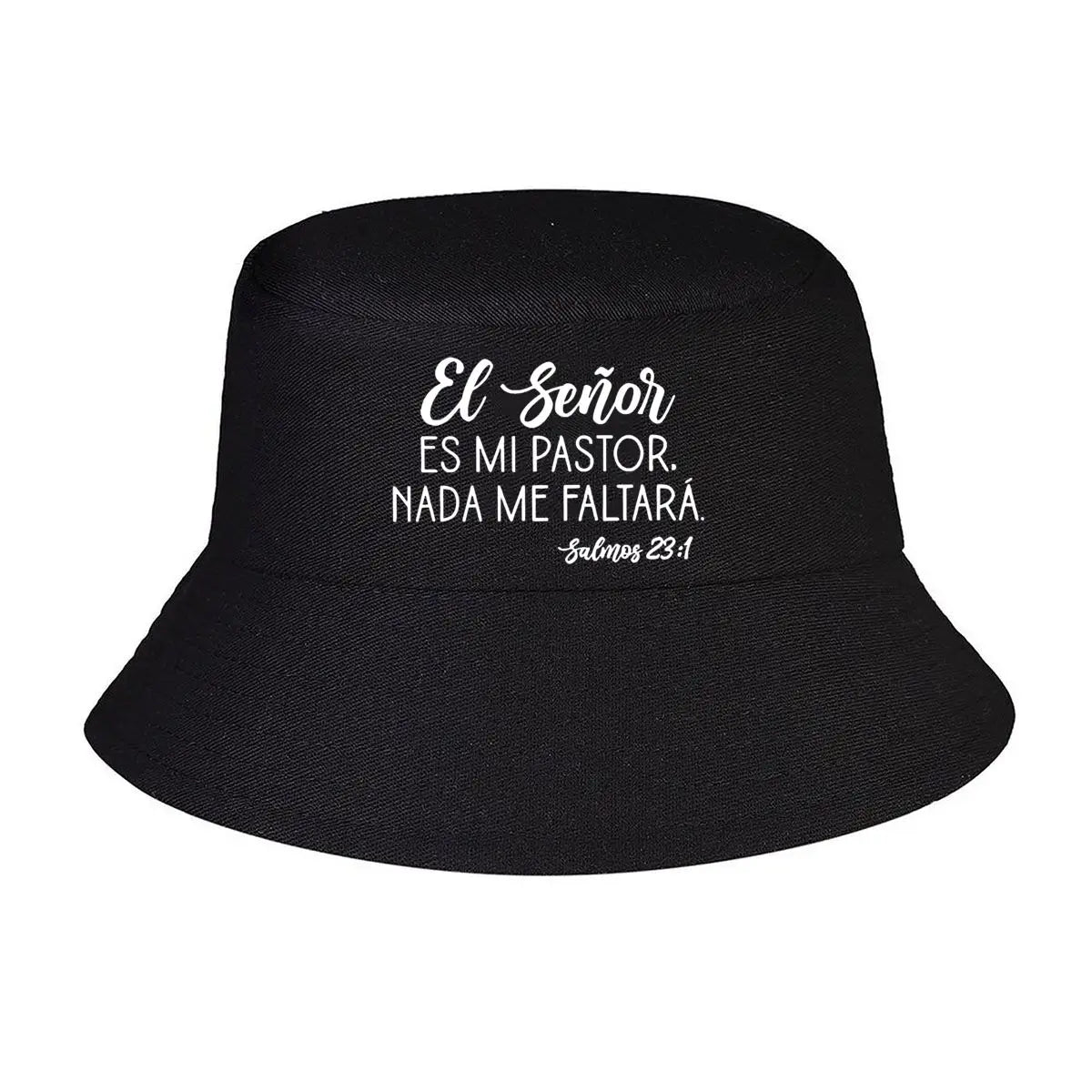El Senor Es Mi Pastor Text Bucket Hat