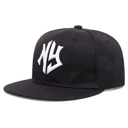 NY Embroidery Street Hip Hop Snapback Cap