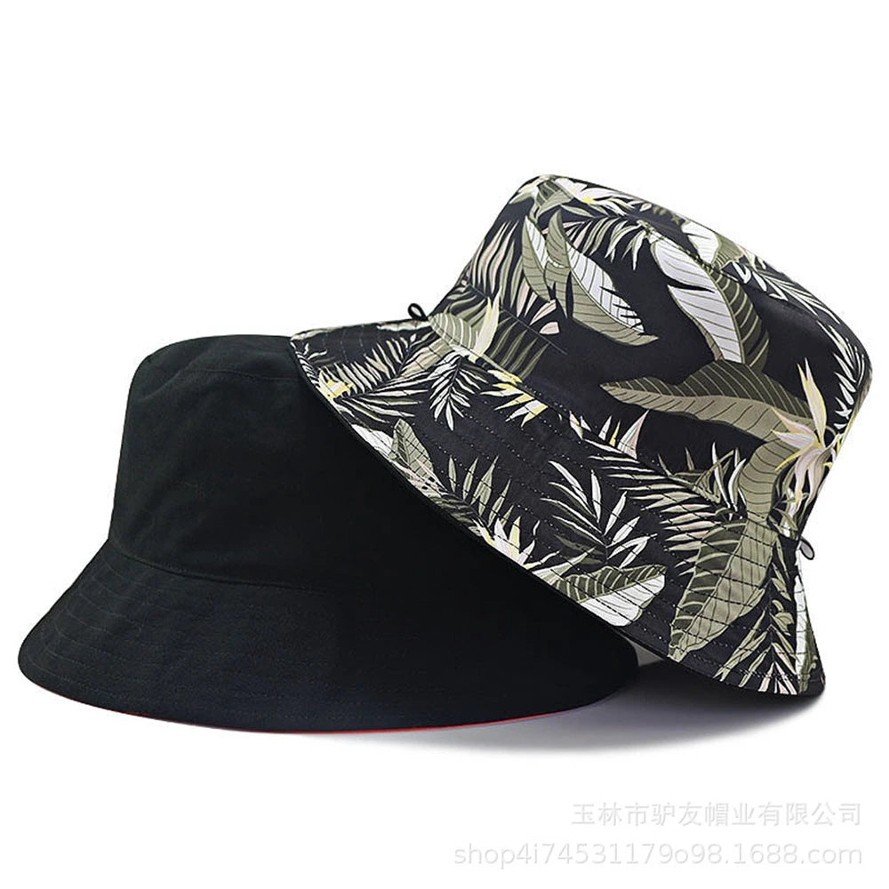 Oversize Reversible Big Head Bucket Hat