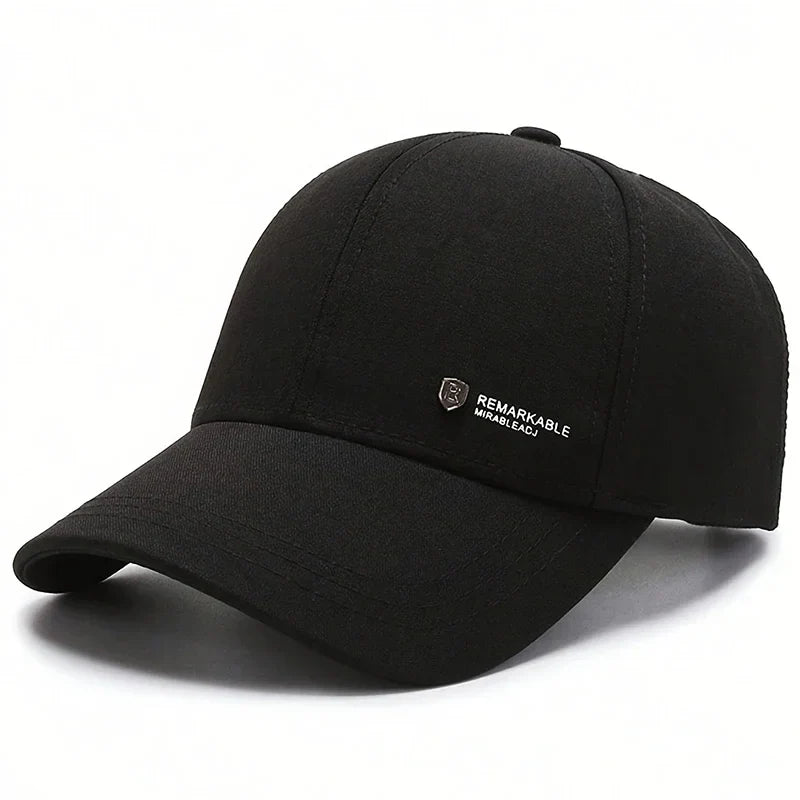 Unisex REMARKABLE Letter Label Baseball Caps