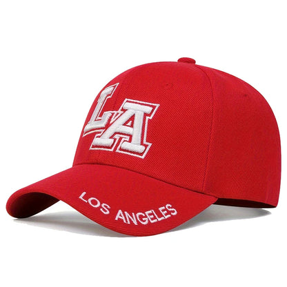 Unisex Los Angeles Letter Embroidery Baseball Caps