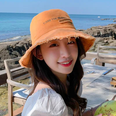 Women Cotton Summer Bucket Hat