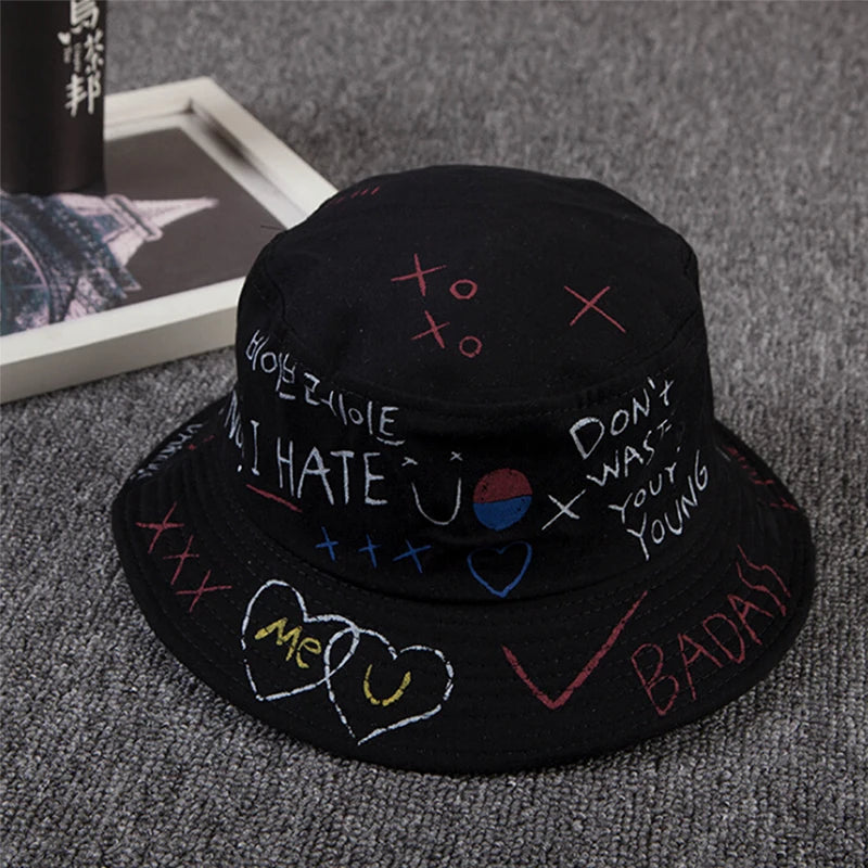 Outdoor Harajuku Fishing Bucket Hat