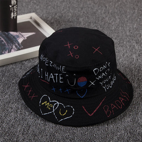 Outdoor Harajuku Fishing Bucket Hat