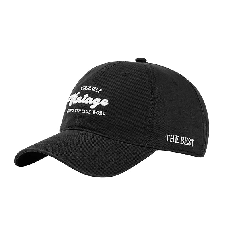 RICYGVM Letter Embroidery Cotton Baseball Cap