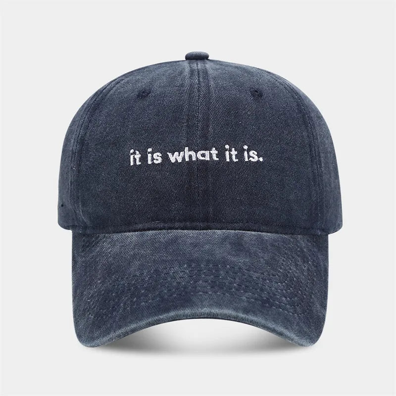 Four Seasons Cotton Letter Casquette Baseball Cap