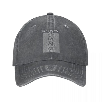Joy Division Japan Distressed Denim Baseball Cap