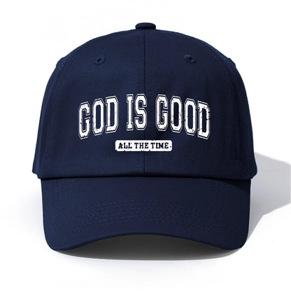 God Is Good Print Baseball Cap