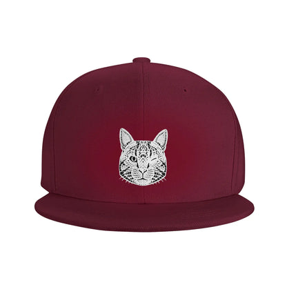 Baby Lasagna Cat Breathable Unisex Snapback Cap