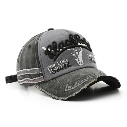 Unisex Hip Hop Letter Embroidery Baseball Caps