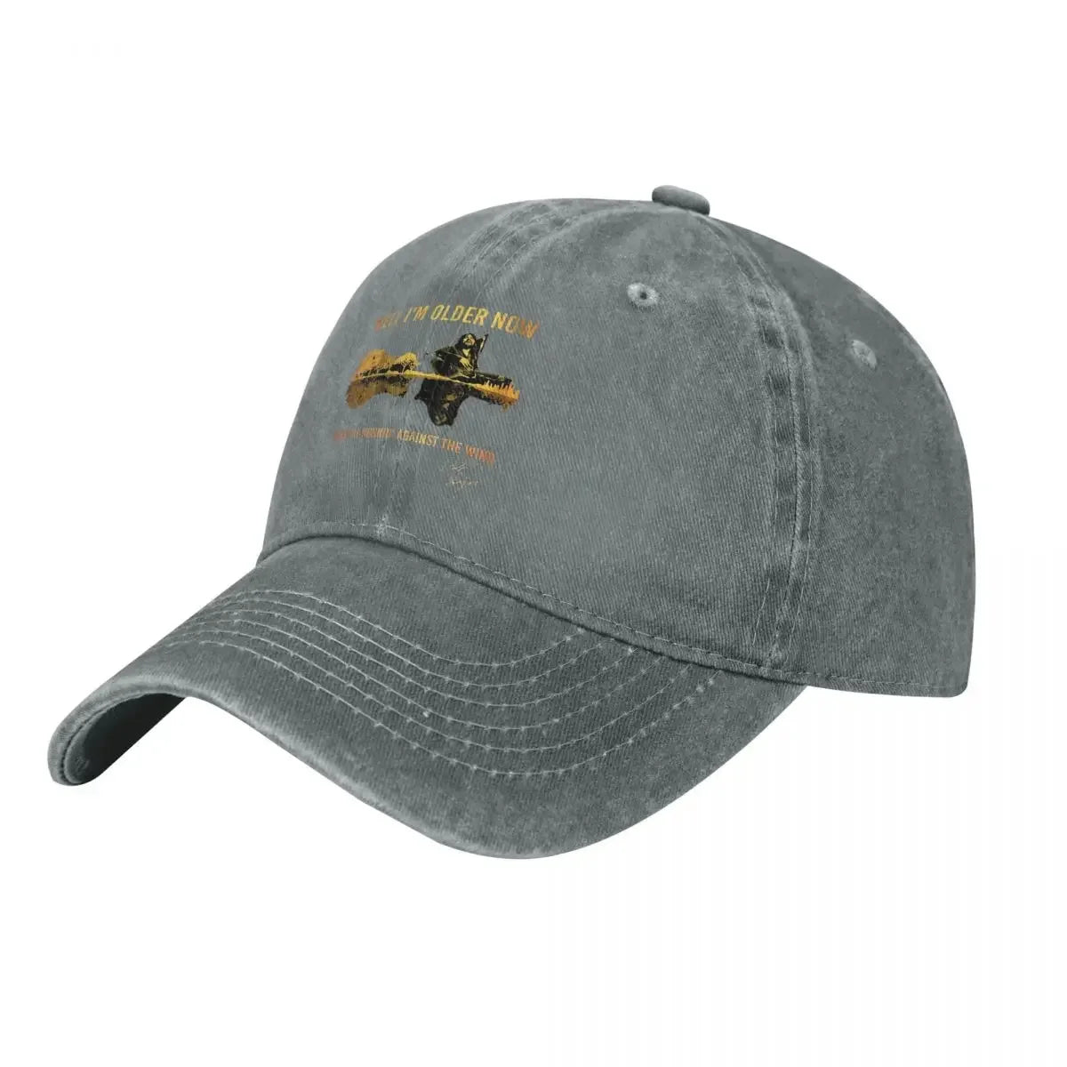 80s Bob Seger Denim Trucker Baseball Cap