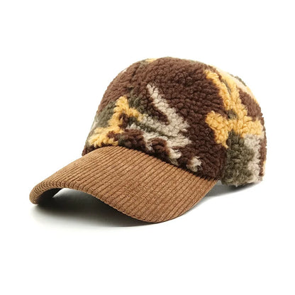 Unisex Camouflage Warm Baseball Cap