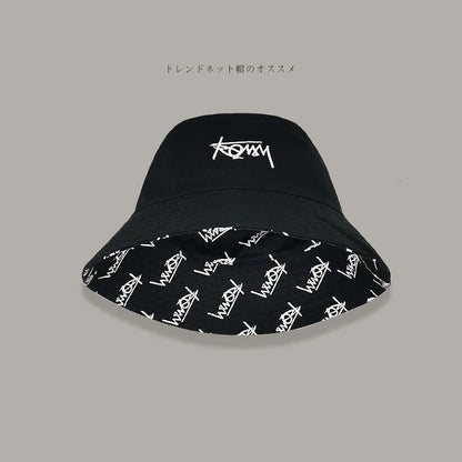 Unisex Reversible Big Head Bucket Hat