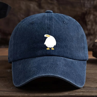 Cute Duck Print Adjustable Breathable Baseball Cap