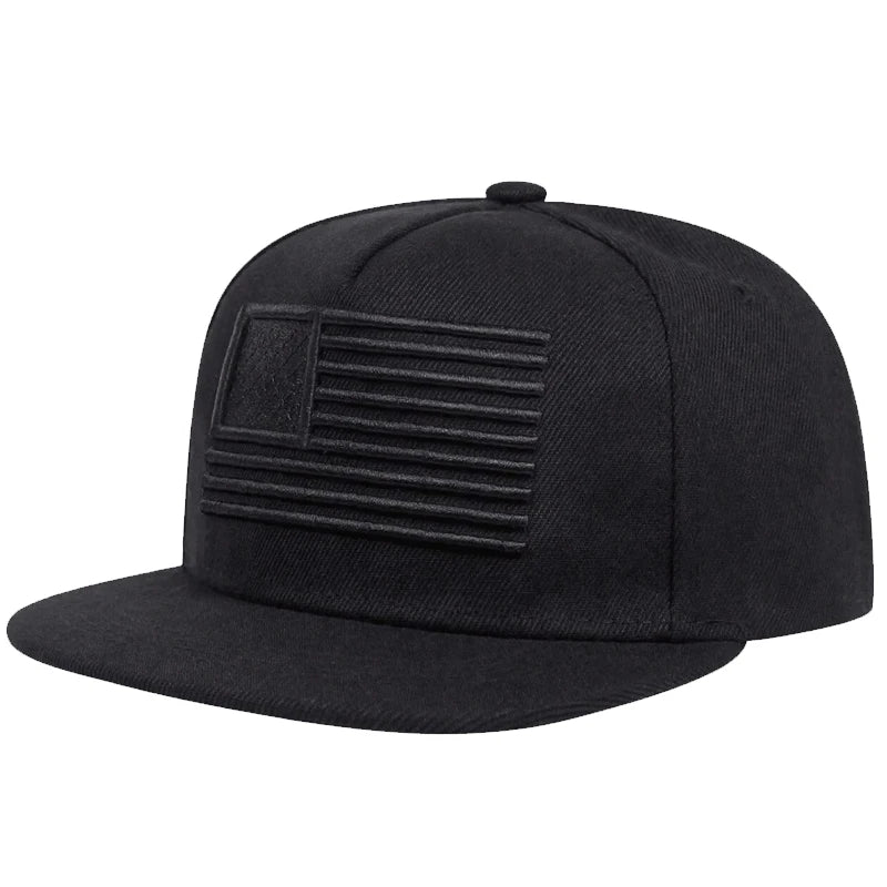 American Flag Kids Snapback Cap