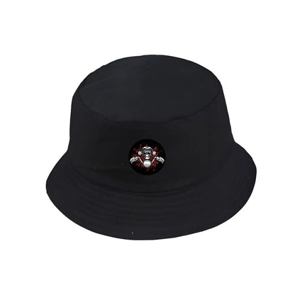 Unisex Skull Crossbones Graphic Bucket Hat