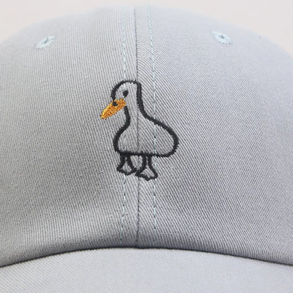 Duck Embroidered Casual Couple Baseball Cap