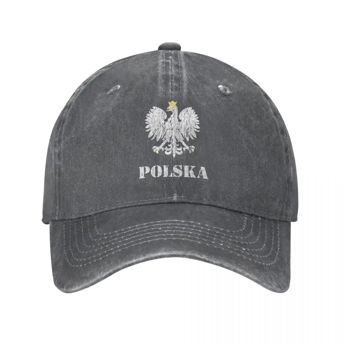 Vintage Poland Eagle Flag Baseball Cap