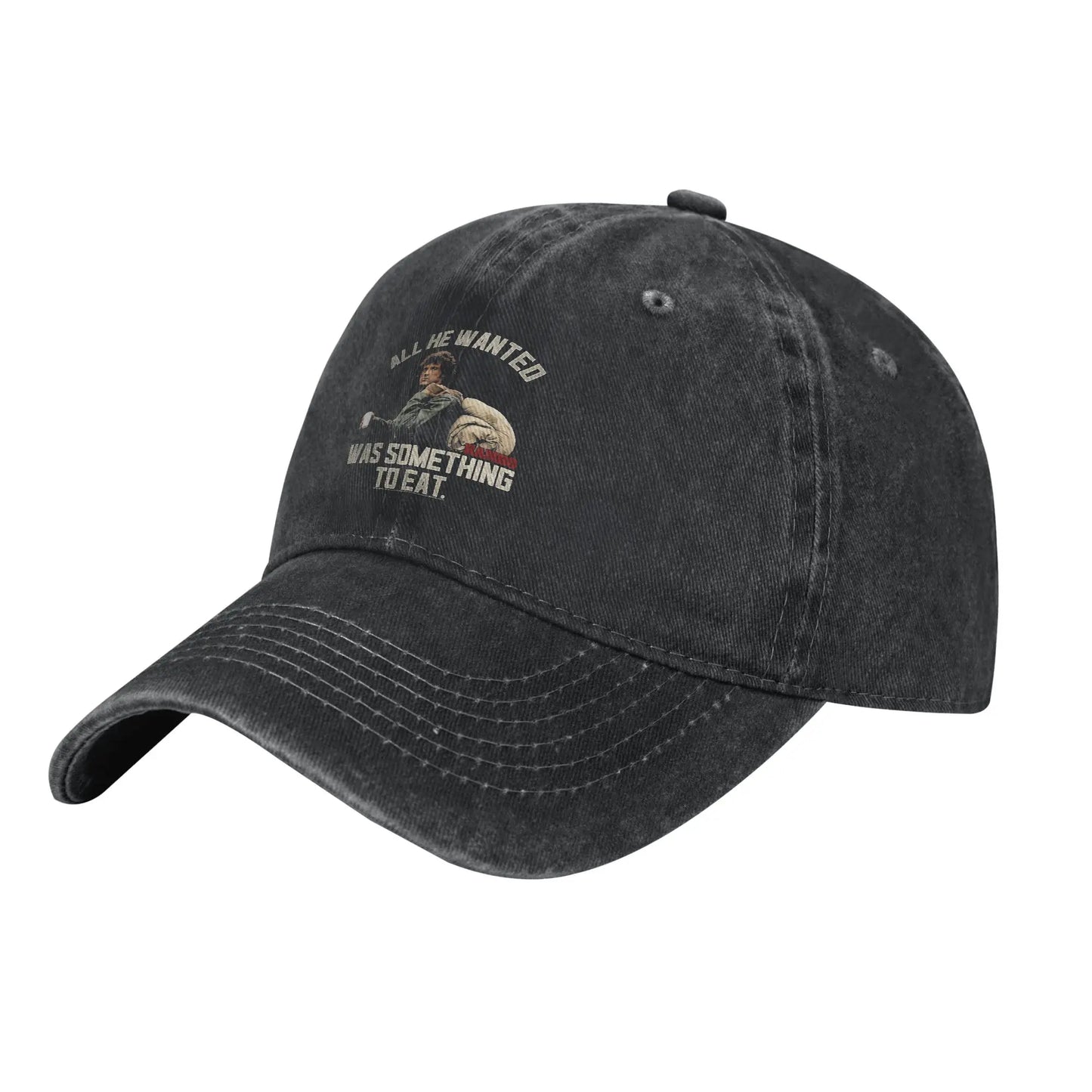 Vintage Distressed 1982 First Blood Rambo Baseball Cap