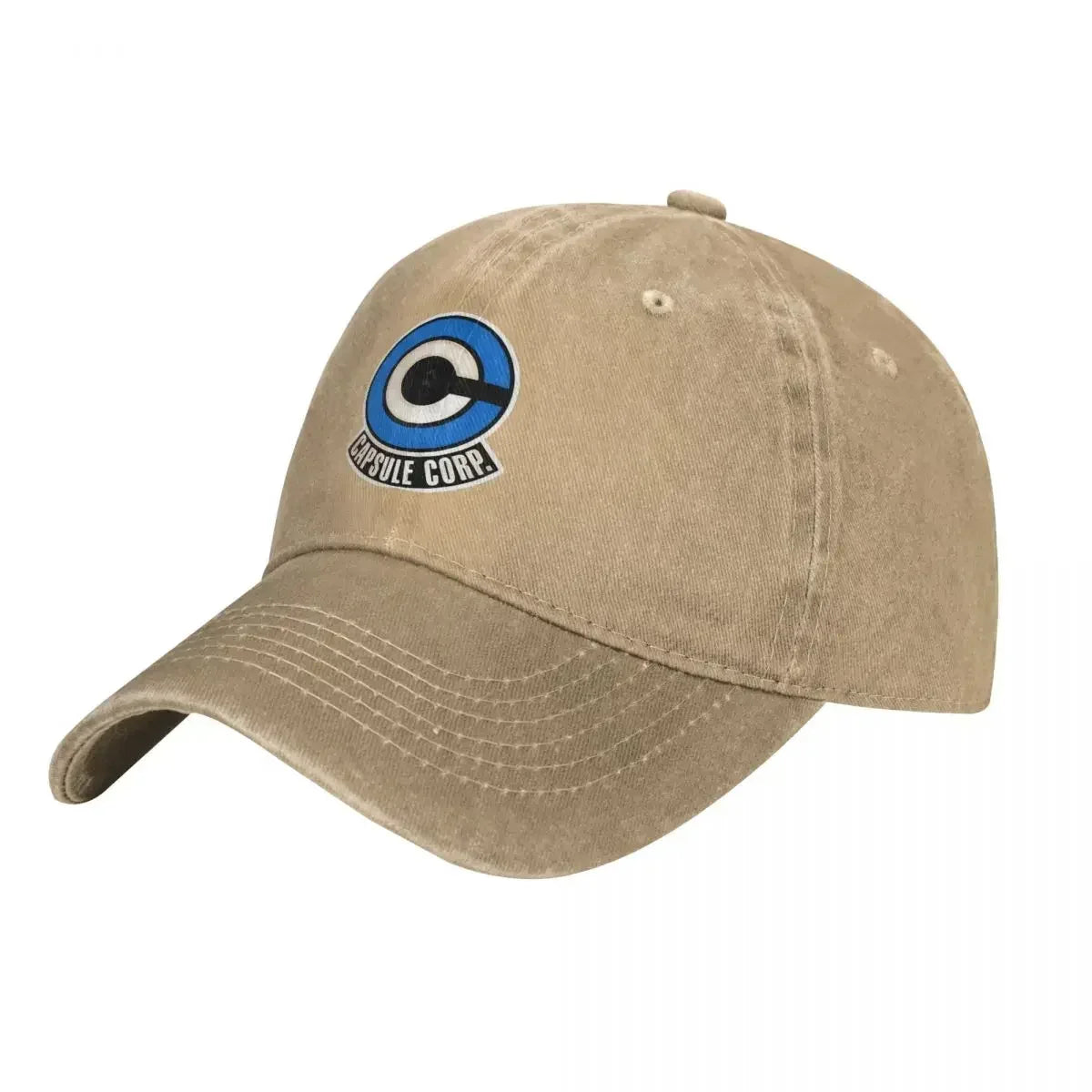 Capsule Corp Denim Trucker Print Baseball Cap