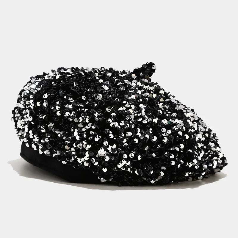 Ladies Sequin Octagonal Festival Style Bucket Hat