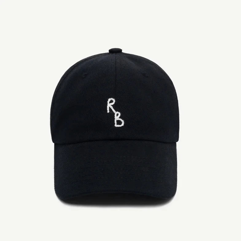 Hand Dyed Monogram Embroidered Cotton Baseball Cap