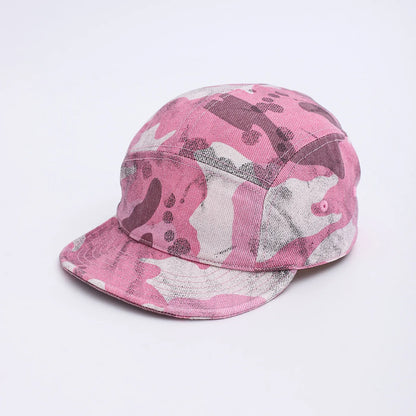 Dirty Camouflage Short Brim Street Hip Hop Baseball Cap