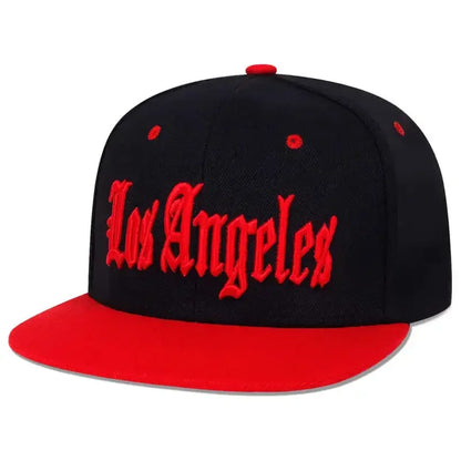Unisex Los Angeles Embroidery Casual Snapback Cap