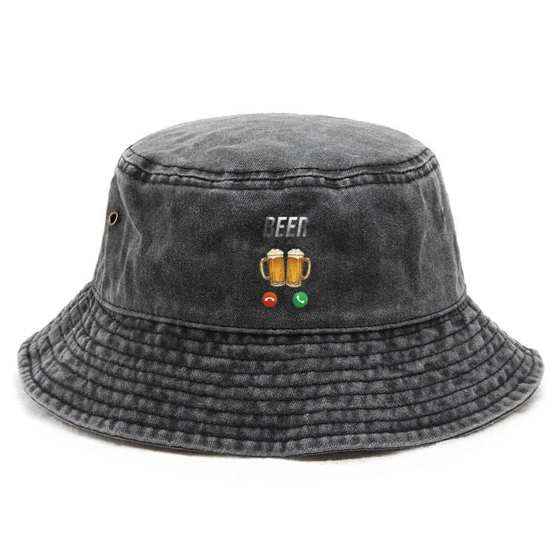 Customize Cotton Washed Vintage Friendship Streetwear Bucket Hat