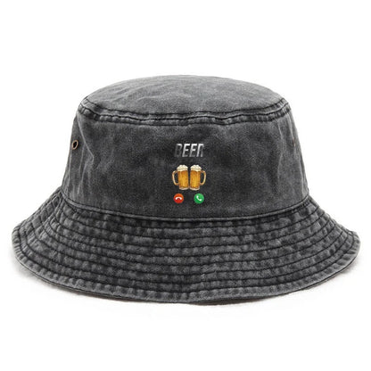 Customize Cotton Washed Vintage Friendship Streetwear Bucket Hat