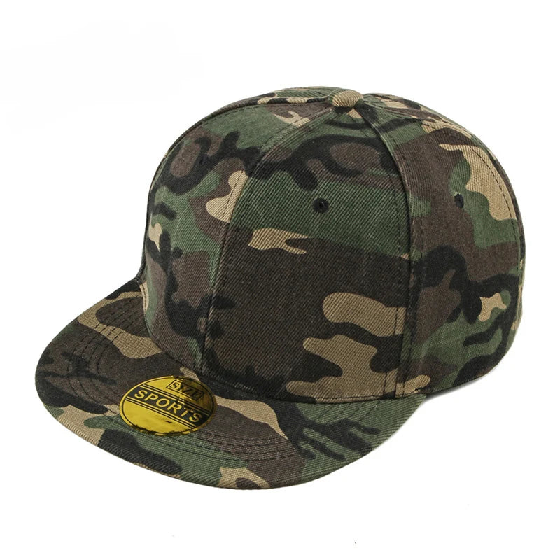 Camouflage Hip Hop Snapback Cap