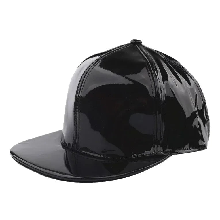 Fashion PU Rainbow Color Changing Hiphop Baseball Cap