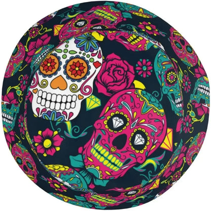 Mexican Skull Printed Bucket Hat