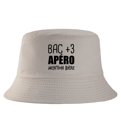 BAC 3 Apéro Reversible Bucket Hat