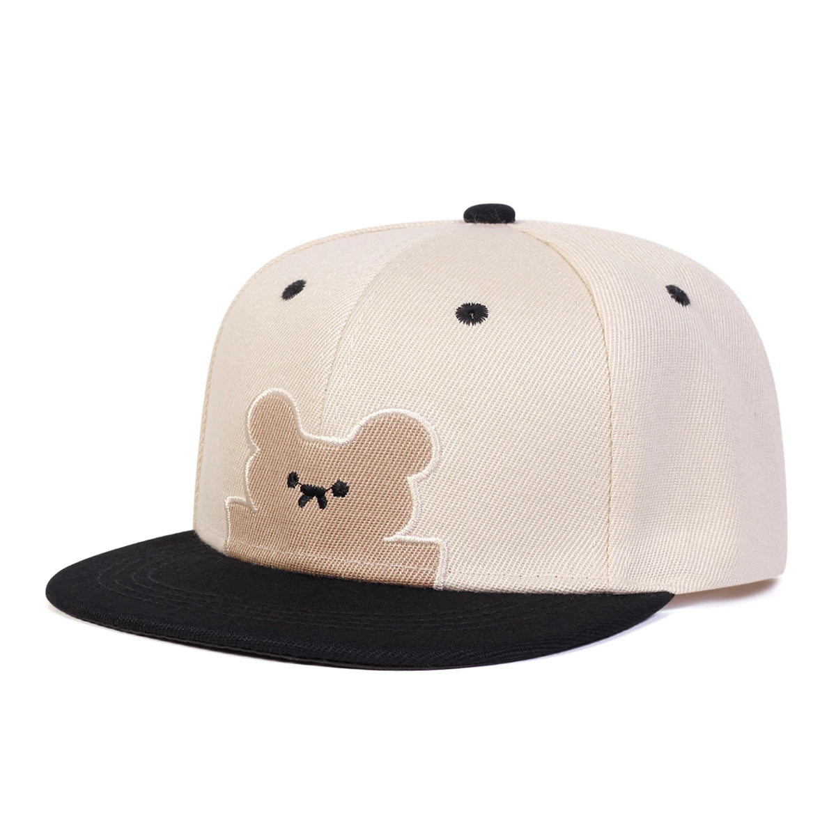 Children Little Bear Embroidery Baseball Caps