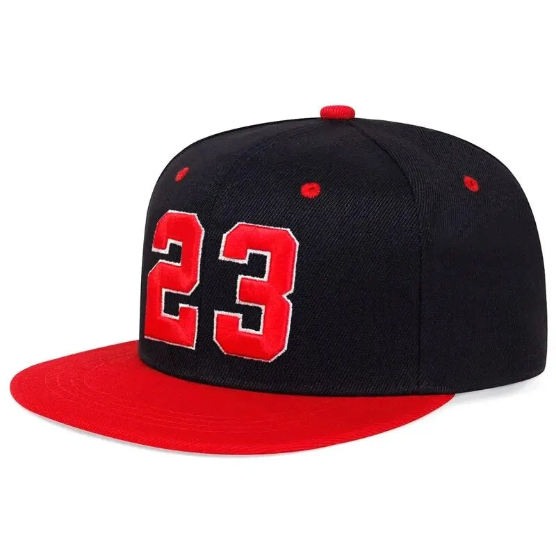 Unisex 23 Embroidery Hip-hop Hats