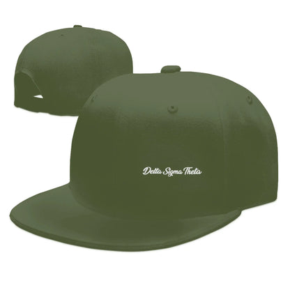 Delta Sigma Theta Outdoor Trucker Snapback Cap