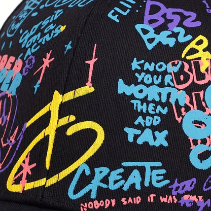 Fashion Graffiti Printing Baseball Cap