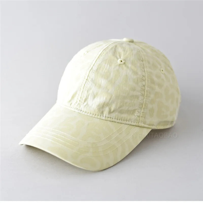2025 Leopard Print Quick Dry Baseball Cap