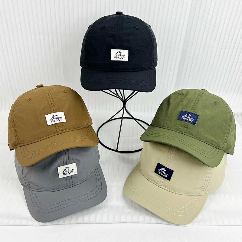 Summer Quick Dry Outdoor Letter Baseball Cap