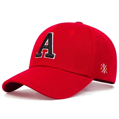 A Letter Side AR Embroidery Baseball Cap