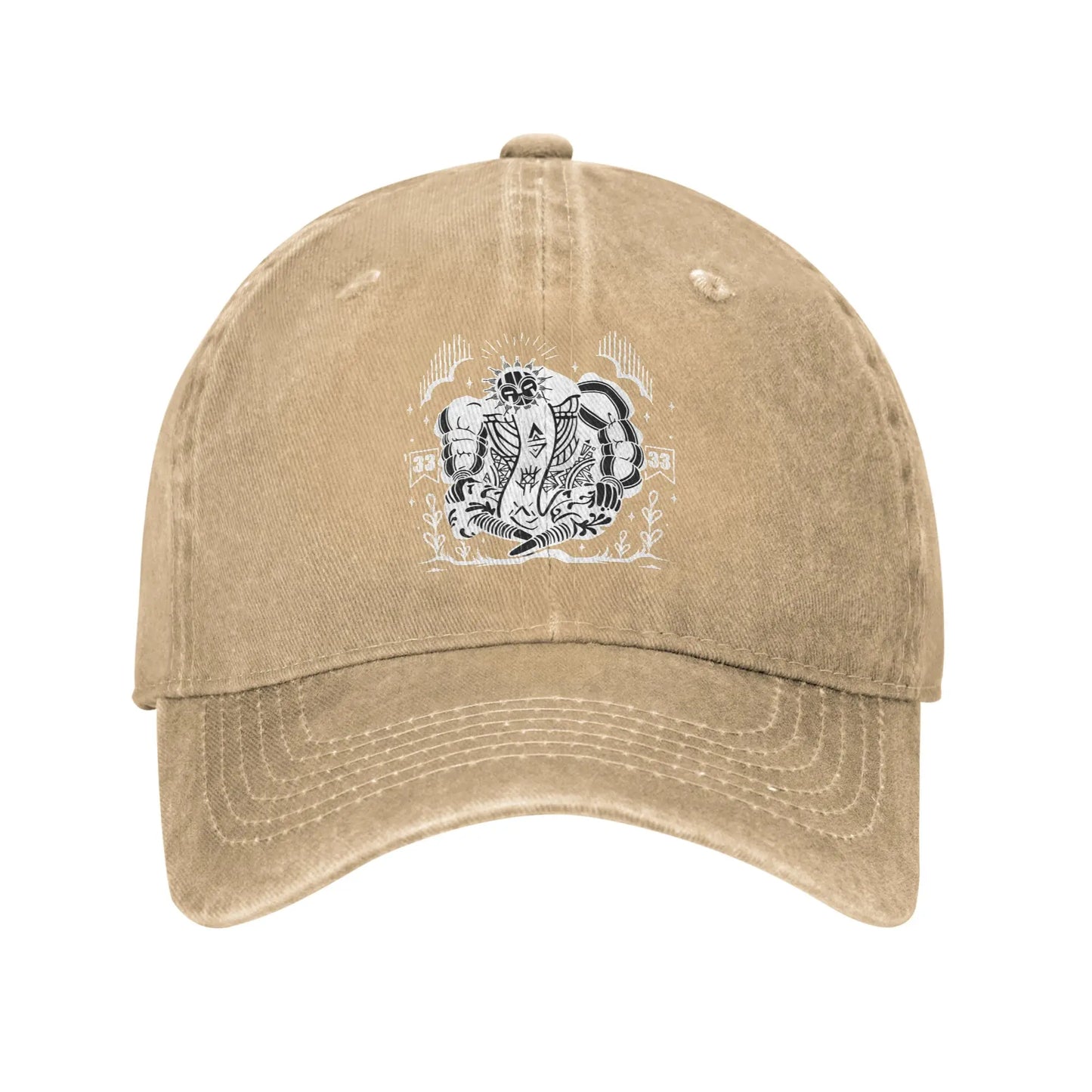 Clair Obscur Expedition 33 Washed Hip Hop Baseball Cap