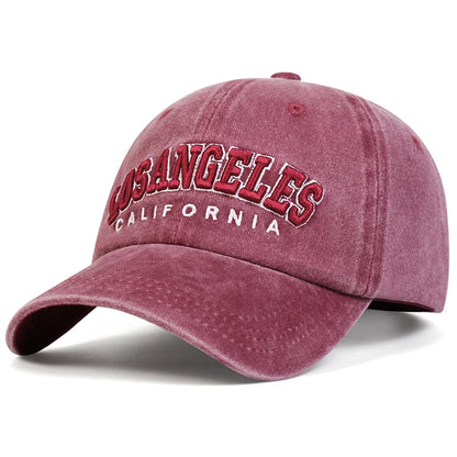 Unisex LOS ANGELES Embroidered Streetwear Cap