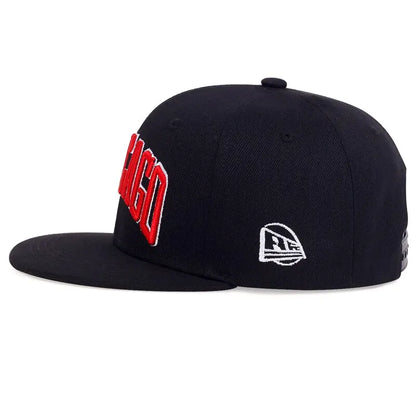 Unisex Chicago Embroidery Hip-hop Hats