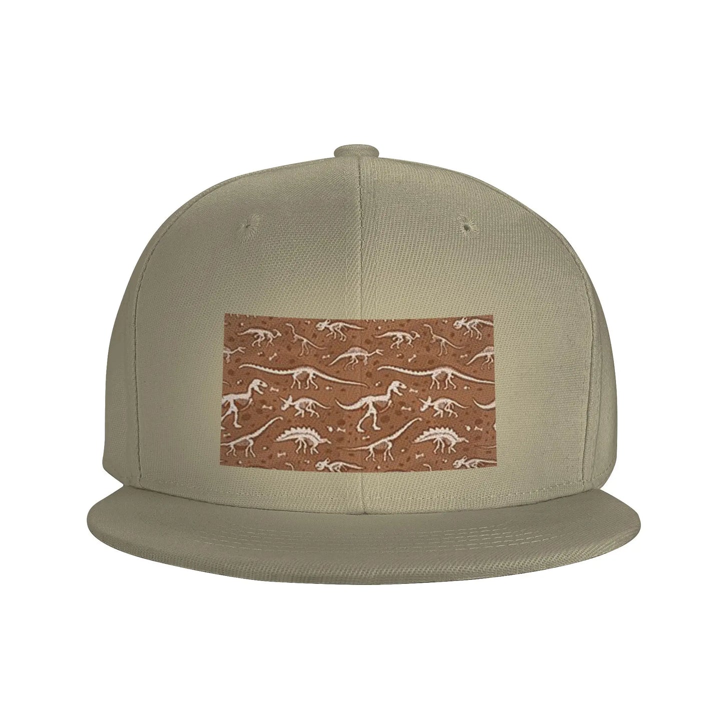 Dinosaur Fossil Halloween Theme Snapback Cap