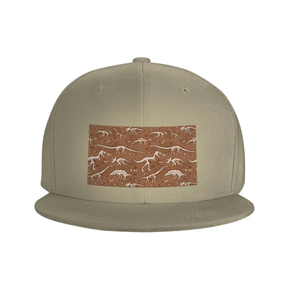 Dinosaur Fossil Halloween Theme Snapback Cap