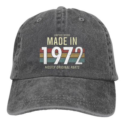 Limited Edition 1972 Vintage Baseball Cap