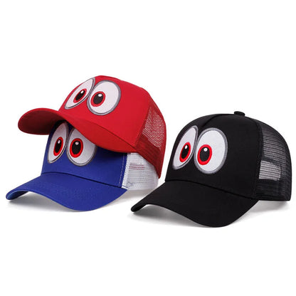 Big Eyes Cartoon Baseball Cap