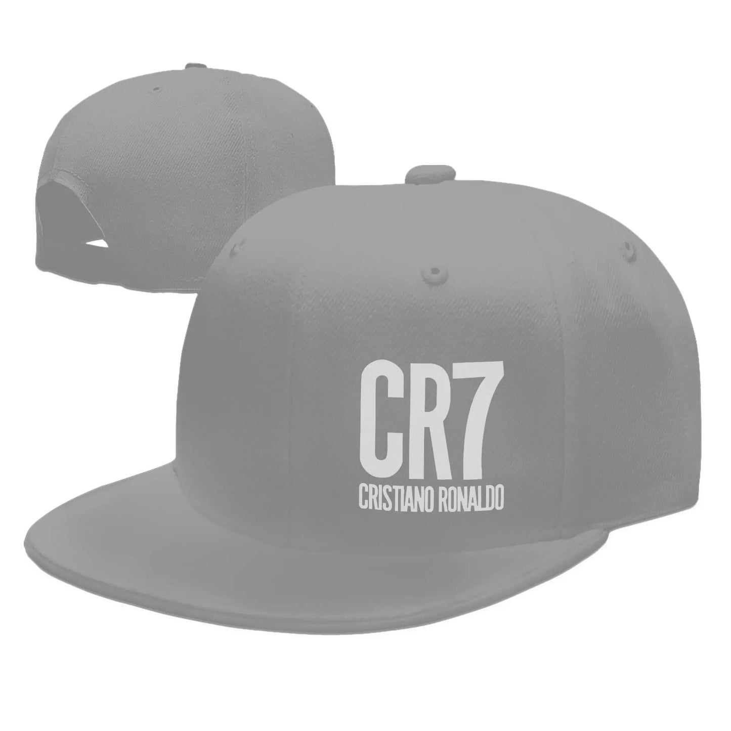 CR7 Cristiano Football Denim Snapback Cap